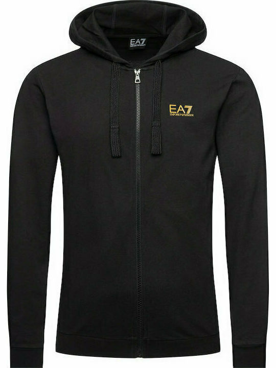 Sweatshirt mit Kapuze Schwarz