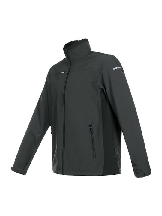 Winter Jacket Softshell Waterproof and Windproof Black