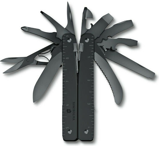 Victorinox Swiss Tool MXBS Multitool Schwarz mit Scheide