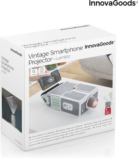 InnovaGoods Телефонен Екранен Увеличител Vintage Прожектор Lumitor