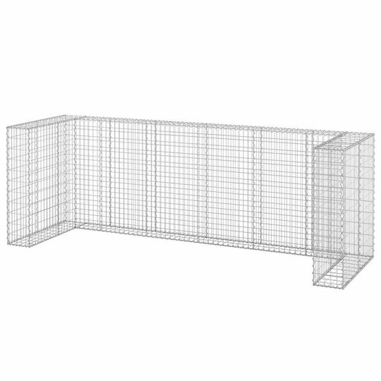vidaXL Garden Fencing Material 1pcs Silver