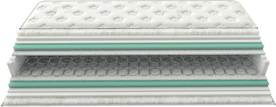 Greco Strom Bubble Διπλό Ορθοπεδικό Στρώμα Διπλής Όψης 140x200x28cm με Ελατήρια