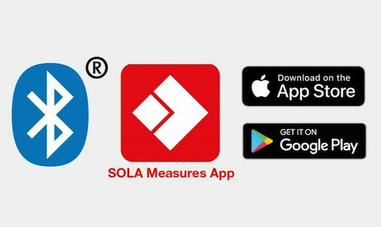 Sola Laser Distance Meter Metron 60 BT with Range up to 60m