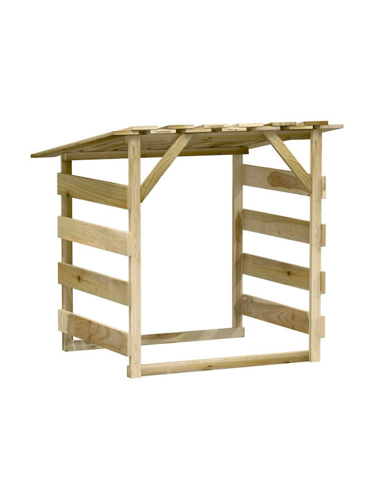 Πέργκολα Κήπου από Ξύλο 100x90x100cm Μπεζ 318379