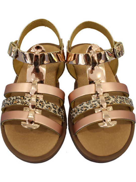 Kinder Sandalen Anatomisch Gold