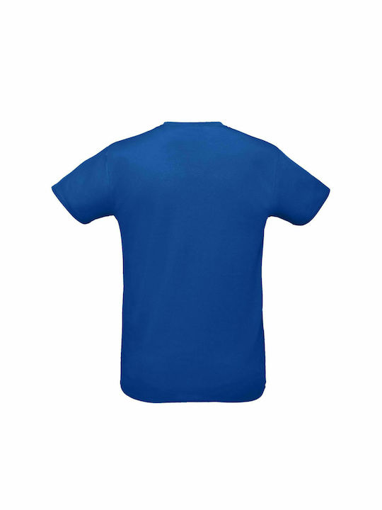 Sol's Sprint Men's Short Sleeve Promotional T-Shirt Royal Blue