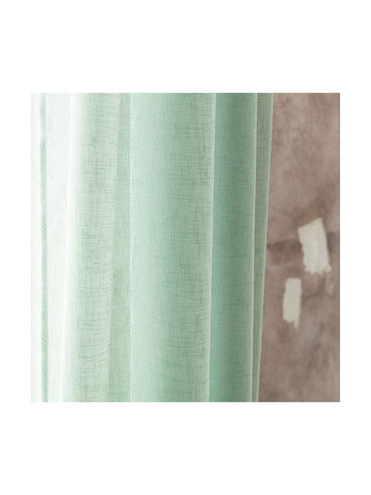 Gofis Home Κουρτίνα με Τρέσα Combe 38 Sea Glass 502 200x275εκ.