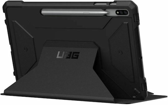 UAG Metropolis SE Flip Cover Ανθεκτική Μαύρη (Galaxy Tab S8+)
