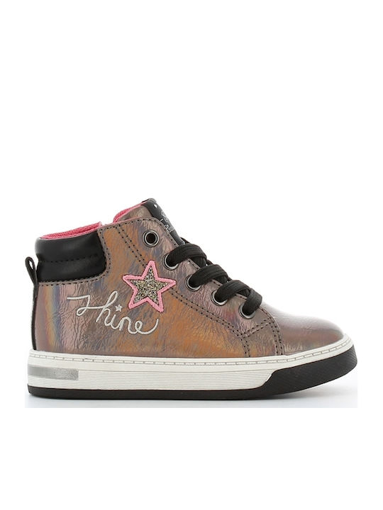 SX Παιδικά Sneakers High Λιλά