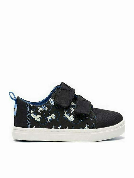 Lenny Παιδικά Sneakers με Σκρατς Μαύρα