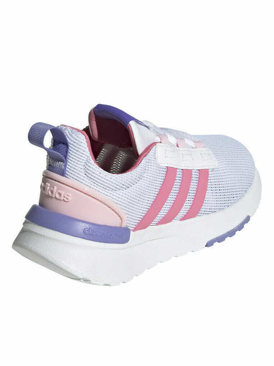 Racer TR21 K Kids Sports Shoes Running with Laces Light Blue