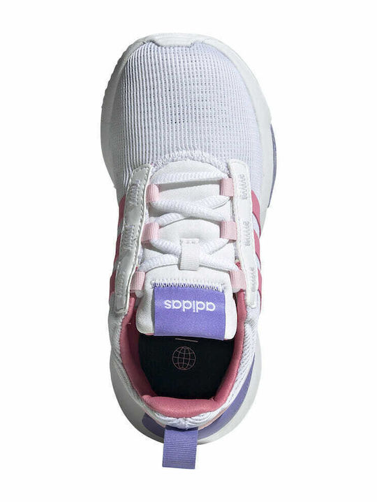 Racer TR21 K Kids Sports Shoes Running with Laces Light Blue