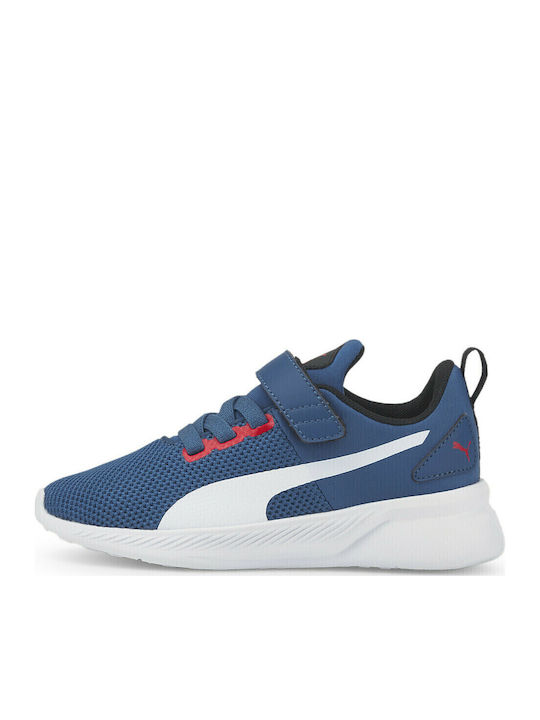 Runner Flyer Kids Sports Shoes Running with Hoop & Loop Closure Light Blue
