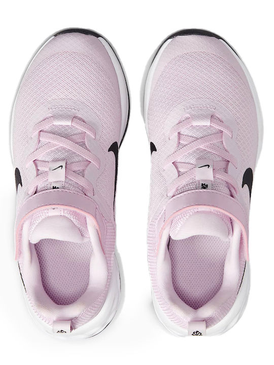 Revolution Revolution 6 Kids Sports Shoes Running with Hoop & Loop Closure Pink Foam / Black