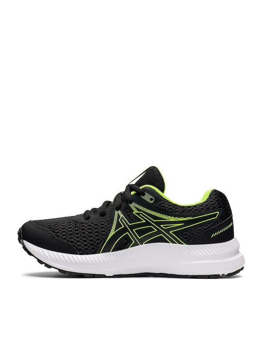 Contend Kids Sports Shoes Running with Laces Black