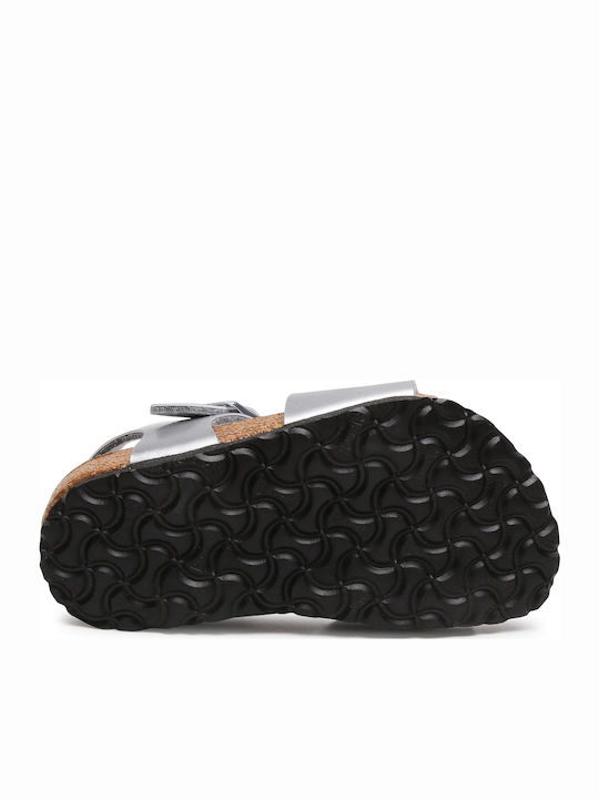 Kinder Sandalen Rio Electric Anatomisch Silber