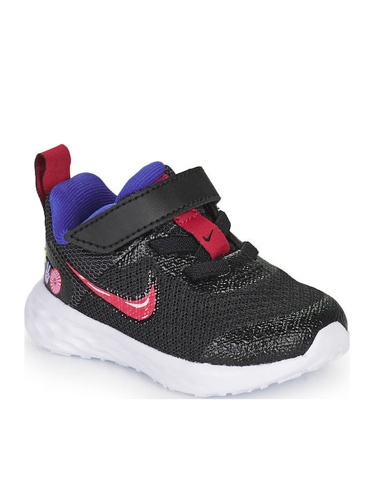 Revolution Αθλητικά Παιδικά Παπούτσια Running με Σκρατς Black / Lapis / Very Berry