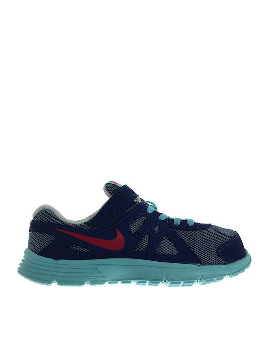 Revolution Revolution 2 Kids Sports Shoes Running with Hoop & Loop Closure Navy Blue