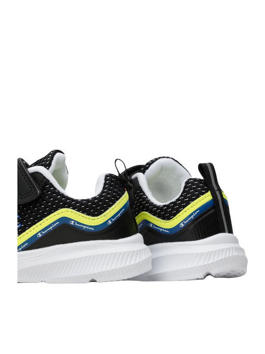 Shout Out Kinder Sportschuhe Laufen mit Bügel- und Schleifenverschluss Schwarz