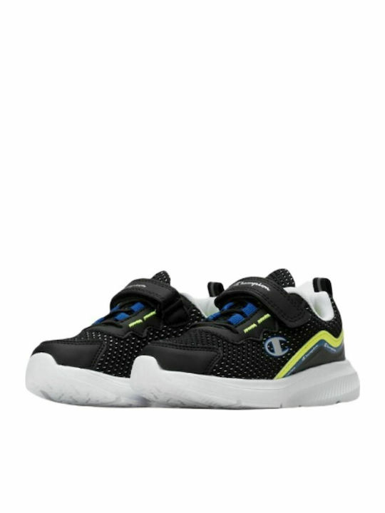 Shout Out Kinder Sportschuhe Laufen mit Bügel- und Schleifenverschluss Schwarz