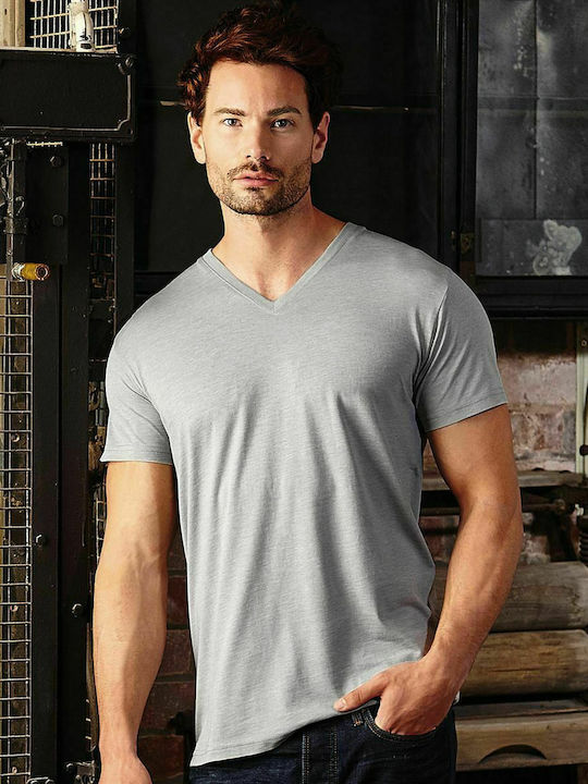 Russell Europe Men's Short Sleeve Promotional T-Shirt Gray R-166M-S7