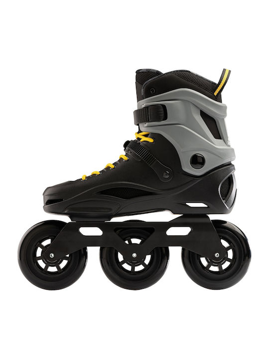 Αθλοπαιδιά Inline Αυξομειούμενα Rollers Μαύρα Ενηλίκων Αθλοπαιδιά Inline Αυξομειούμενα Rollers Μαύρα Ενηλίκων