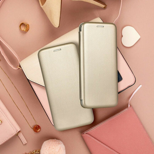 Forcell Elegance Book Synthetic Leather Gold (Galaxy A13 4G)