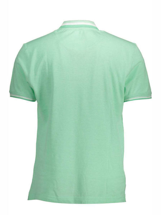 Harmont & Blaine Men's Short Sleeve Blouse Polo Green