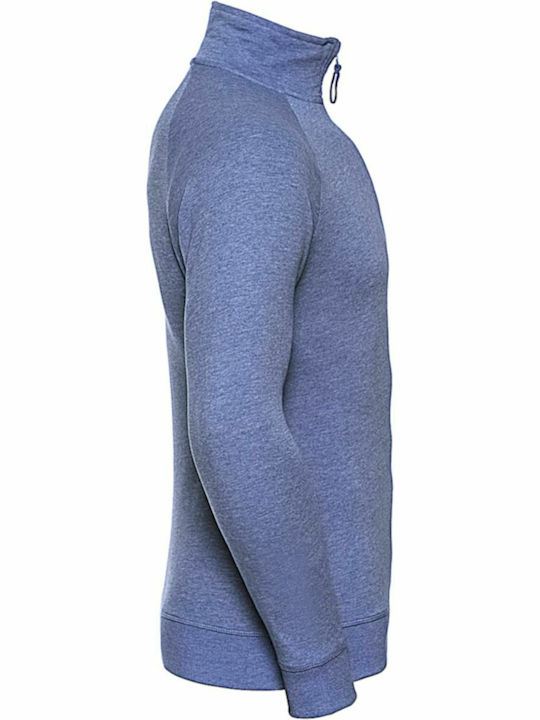 Russell Europe Ανδρικό Διαφημιστικό Φούτερ Μακρυμάνικο Blue Marl