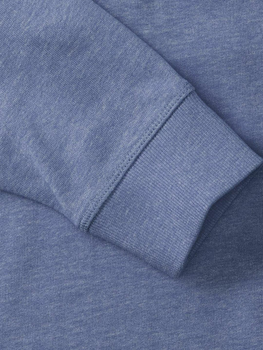 Russell Europe Ανδρικό Διαφημιστικό Φούτερ Μακρυμάνικο Blue Marl