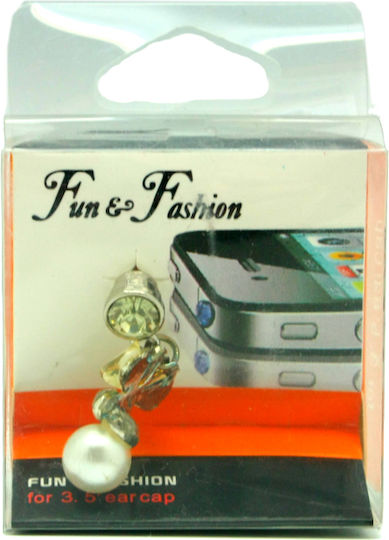 Pearl 3.5mm Jack Decoration Gold 3658 34.900.0121
