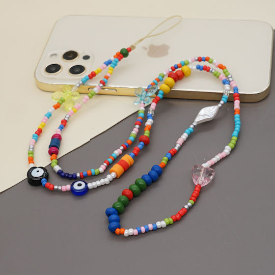 Ds Crystal DS Crystal Nackenriemen Colorful Butterfly QT-K210119A
