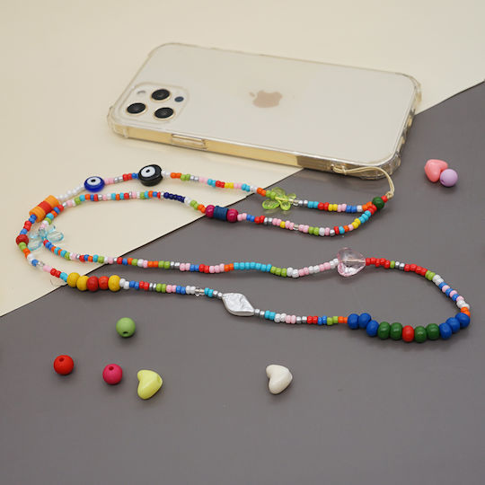 Ds Crystal DS Crystal Nackenriemen Colorful Butterfly QT-K210119A
