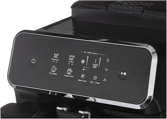 Philips Series 2200 Automatische Espressomaschine 1500W Druck 15bar für Cappuccino mit Mahlwerk Schwarz