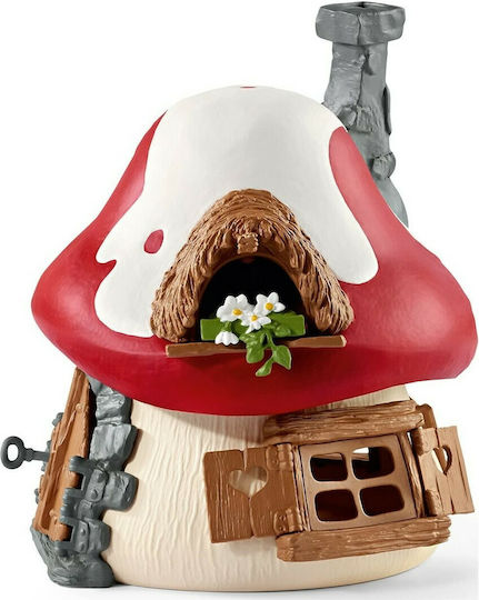 Schleich-S Smurf House With 2 Figurines Smurfs (Miscellaneous Designs)