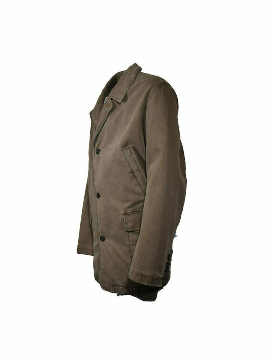 Camel Active Men's Half Coat Brown CA-