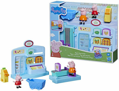 Hasbro Παιχνίδι Μινιατούρα Peppa Pig Supermarket Everyday Experiences για 3+ Ετών