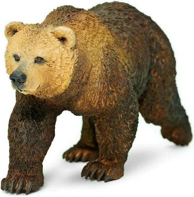 Safari Ltd Miniature Toy Grizzly Bear