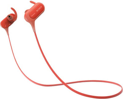 Sony MDR-XB50BS In-ear Bluetooth Handsfree Κόκκινο