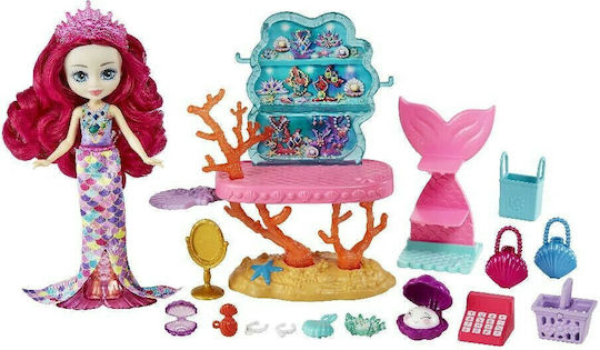Mattel Ocean Kingdom Ocean Treasures Shop Doll & Accessories Enchantimals για 4+ Ετών (Διάφορα Σχέδια)