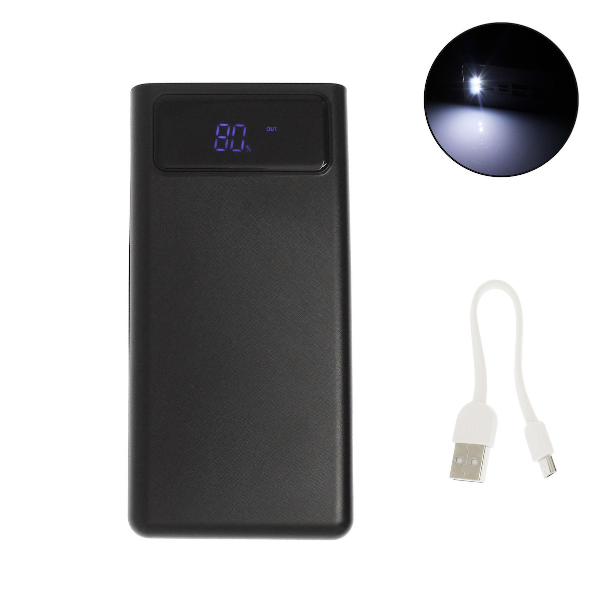 Xo Pr125 Power Bank 50000mah με 4 Θύρες Usb A Μαύρο Skroutzgr 5453