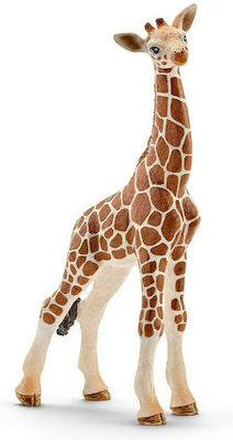 Schleich-S Miniature Toy Wild Life Baby Giraffe for 3+ Years 9cm.