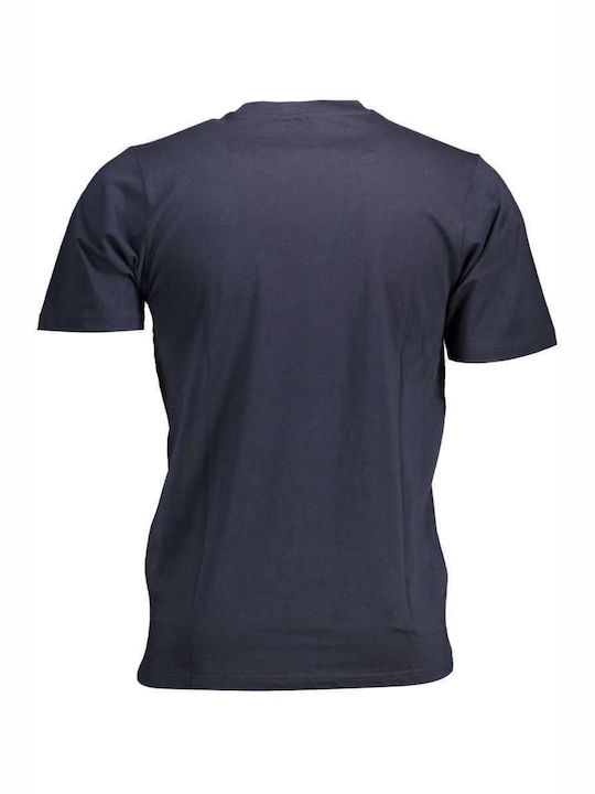 Sergio Tacchini Men's Short Sleeve T-shirt Navy Blue