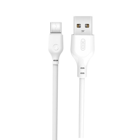XO Ladegerät mit USB-A Anschluss und Kabel Blitzschlag Weißs (L93)
