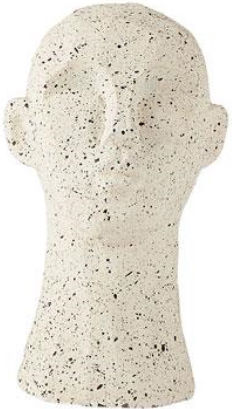 Villa Collection Dekorative Statuetten aus Beton 8.5x8.5x15cm 3Stück Villa Collection Dekorative Statuetten aus Beton 8.5x8.5x15cm 3Stück