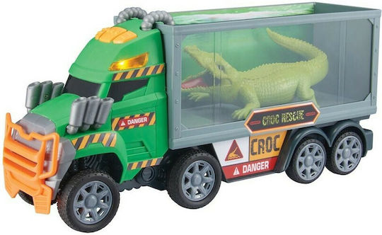 AS Δεινόσαυροι Teamsterz Monster Moverz Croc Rescue Σετ με Φορτηγό για 3+ Ετών