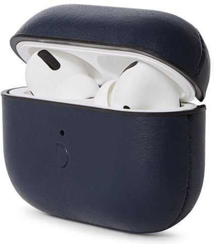 Decoded Aircase Θήκη Δερμάτινη σε Navy Μπλε χρώμα για Apple AirPods 3