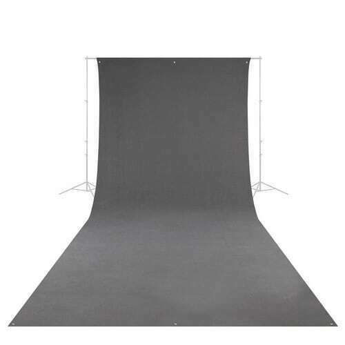 E-Image MB36 Muslin Photography Backdrop Fabric 300x600cm Gray
