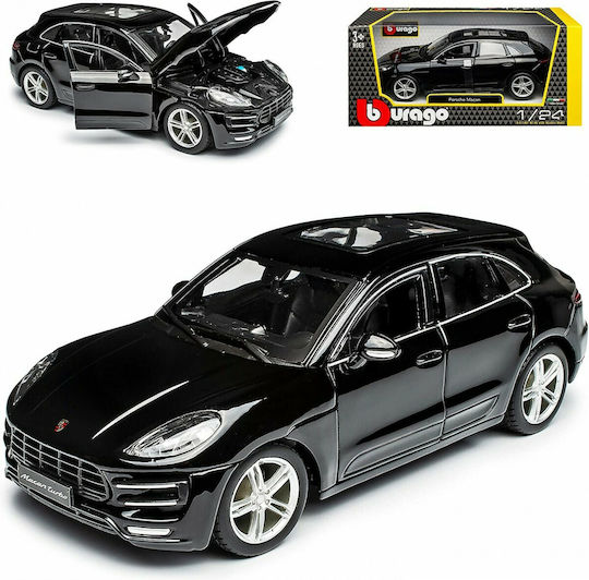 Bburago Auto Porsche 918 Macan - Schwarz 1:24 für 3+ Jahre