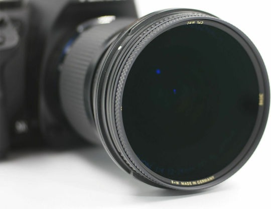 B+W MRC Филтър CPL с Диаметър 52mm с Покритие MRC (Устойчиво на Надраскване) за Фотообективи